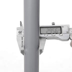 Kledingrek op wielen – Uittrekbare stangen – Grijs