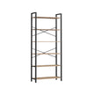 Boekenkast met 6 open planken – Hoogwaardig spaanplaat – 80 x 30 x 186 cm – Met kantelbeveiliging