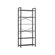 Boekenkast met 6 open planken – Hoogwaardig spaanplaat – 80 x 30 x 186 cm – Met kantelbeveiliging