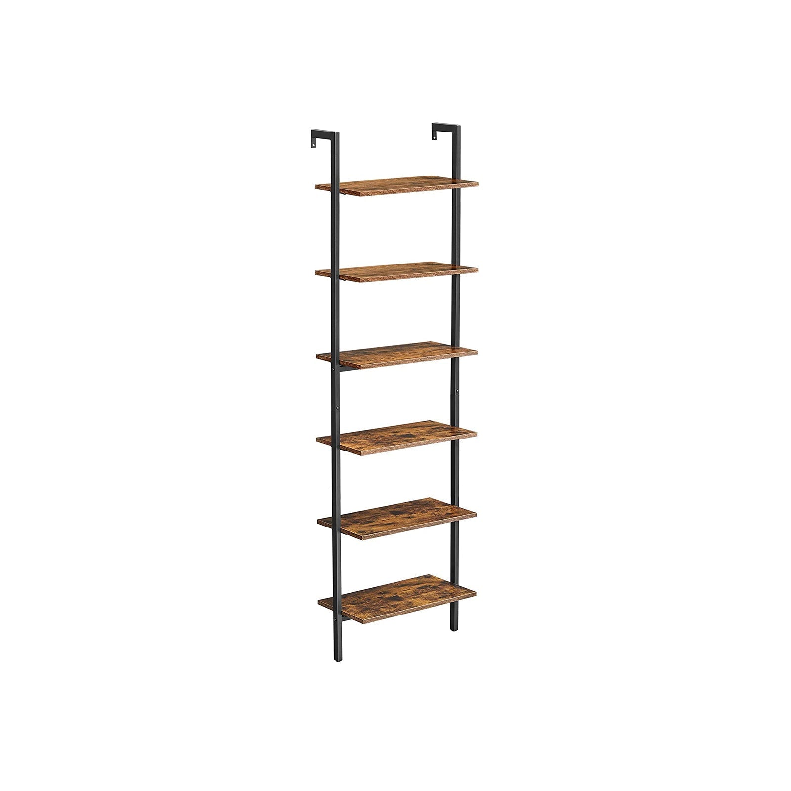 Boekenkast - Ladderplank - 6 planken - 60 x 30 x 204,8 cm - Industrieel ontwerp