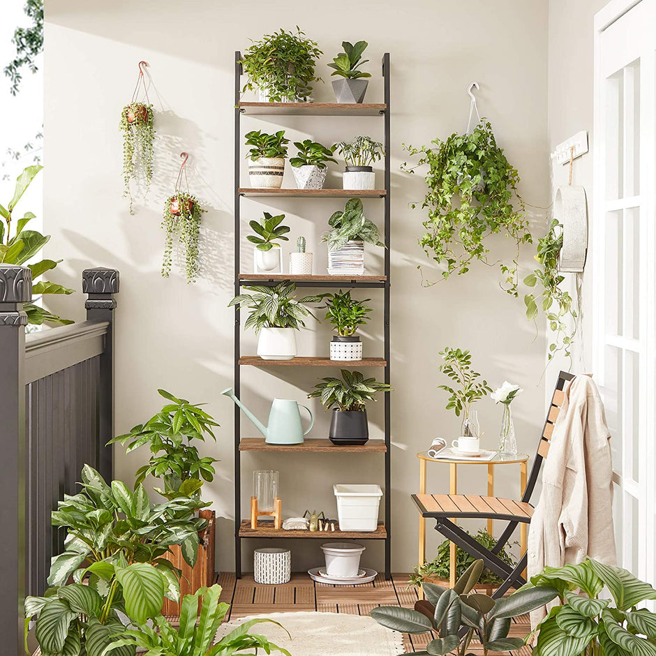 Boekenkast met 4 planken – Industrieel design – 60 cm hoog – Tot 15 kg per plank