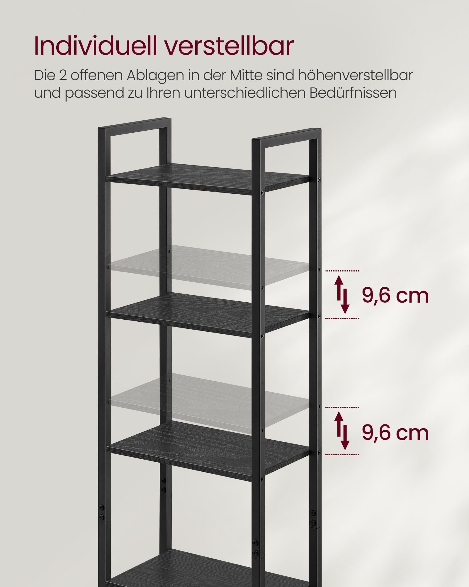Boekenkast 24 X 40 X 159,5 Cm Ebbenhout Zwart-Inktzwart