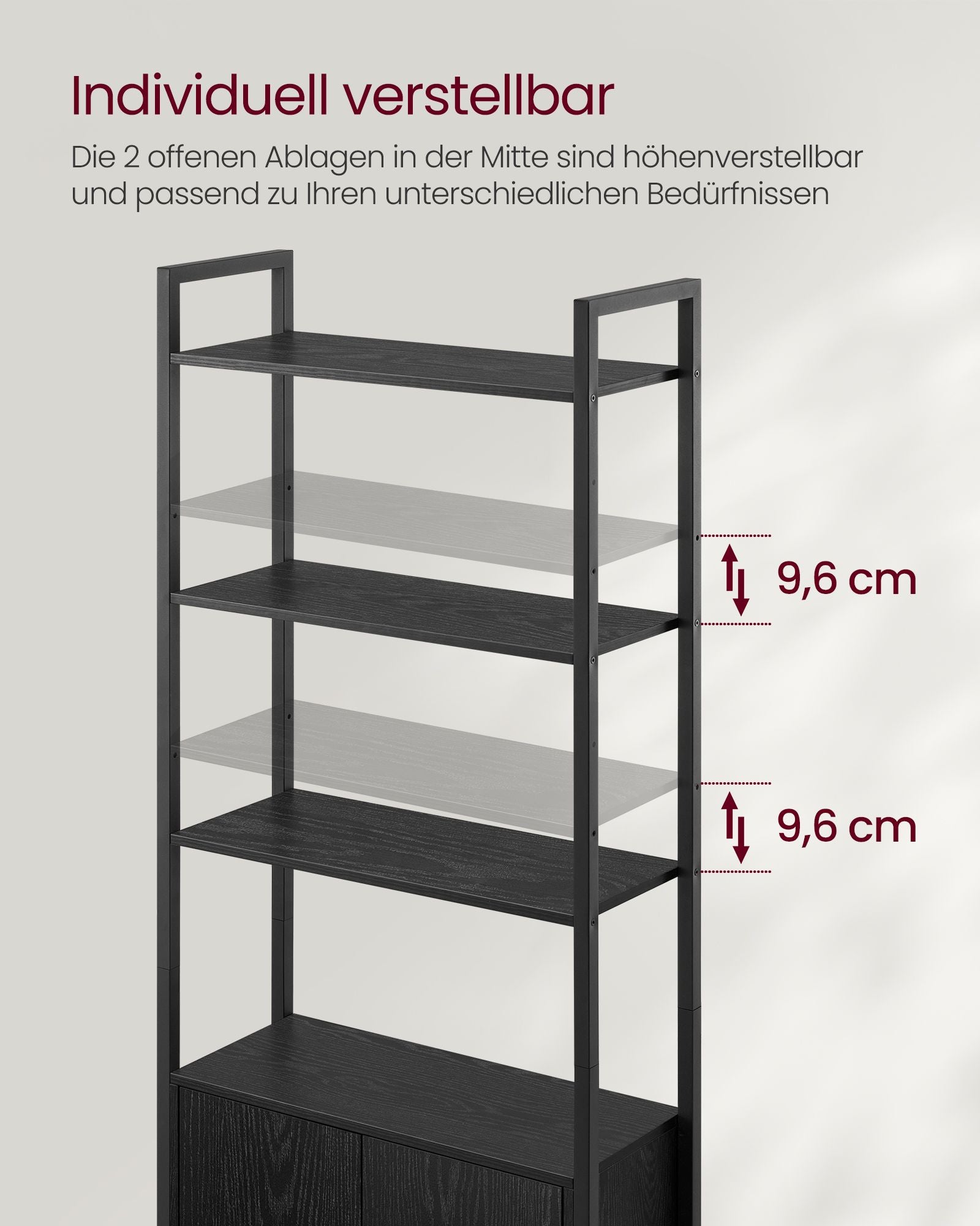Boekenkast 24 X 60 X 159,5 Cm Ebbenhout Zwart-Inktzwart