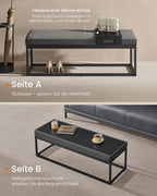 HOME Bankje met Opbergruimte – Kunstleer – Tijdloos Design