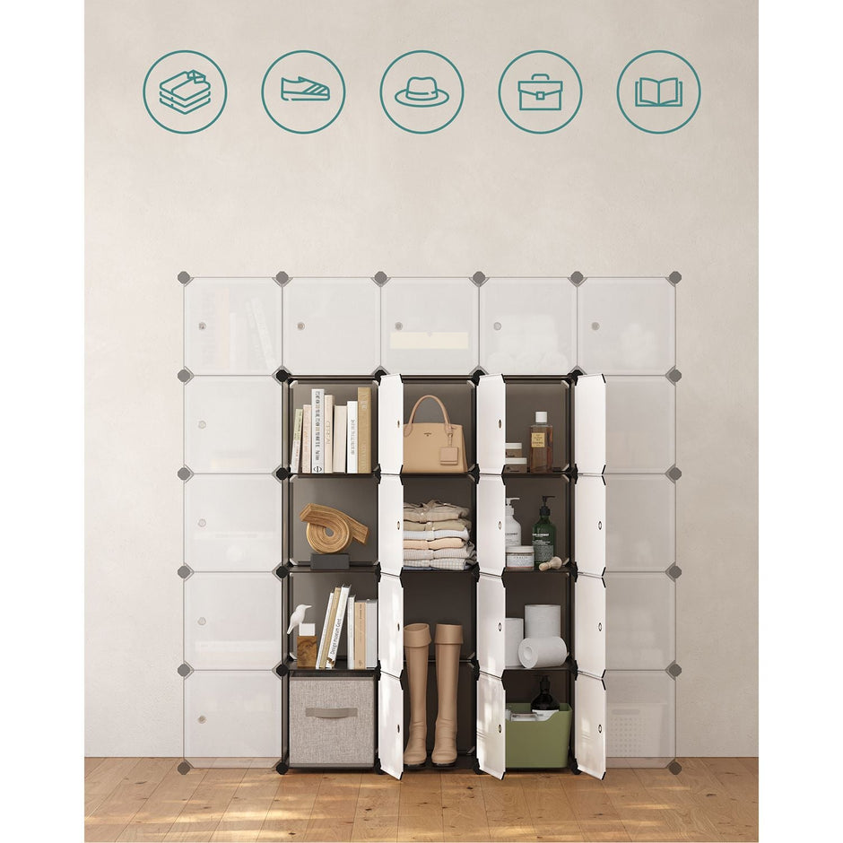 Kubuskast – Modulaire opbergoplossing – Grijs