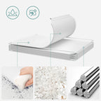 Opbergkubus – Eenhoorn thema – Kunststof – Wit