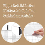 Stellingsysteem – Boutloos – 16 Rasterkubussen – Zwart