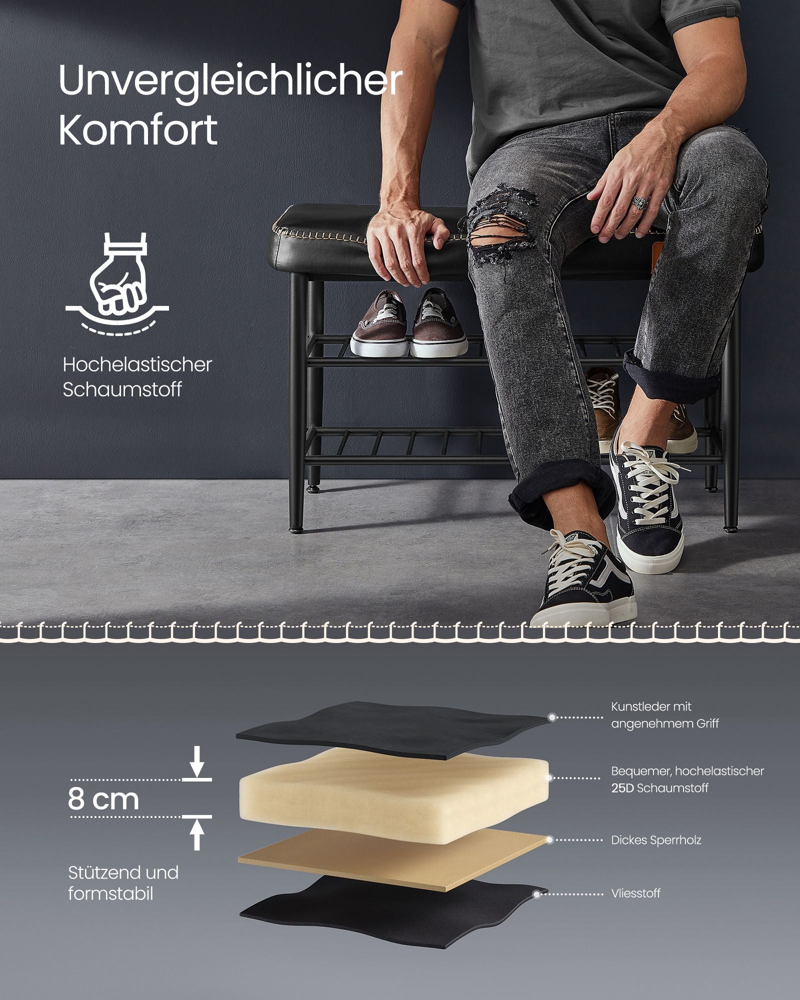 EKHO Collectie – Schoenenbank – Modern & Stijlvol