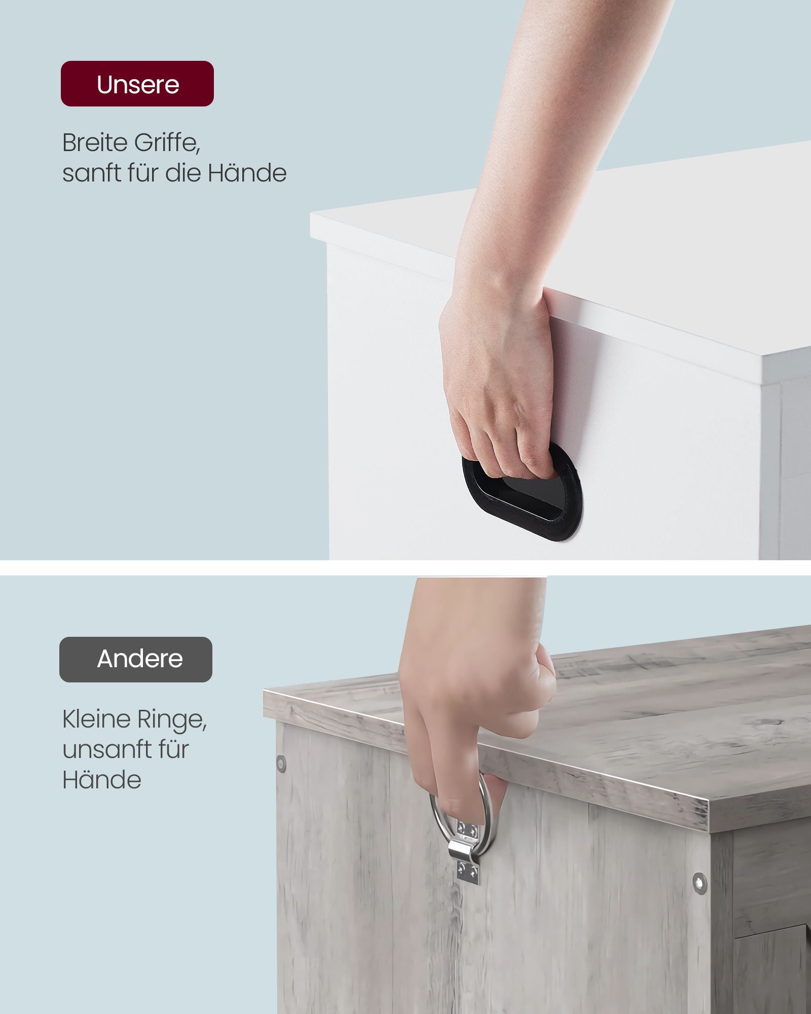 Bank – met opbergruimte – schuurstijl – wit