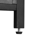 Hoge kast – met 4 open planken
