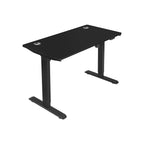 Elektrisch Bureau – In hoogte verstelbaar – Vintage bruin-zwart
