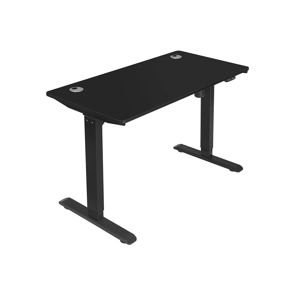 Elektrisch Bureau – In hoogte verstelbaar – Vintage bruin-zwart