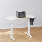 Zit-sta bureau – Elektrisch verstelbaar – Wit