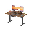 Elektrisch Bureau (Zit-Sta) - 140 x 70 cm - In hoogte Verstelbaar (72-120cm) - Memoriefunctie - USB C aansluiting