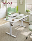 Elektrisch Bureau (Zit-Sta) - 140 x 70 cm - In hoogte Verstelbaar (72-120cm) - Memoriefunctie - USB C aansluiting