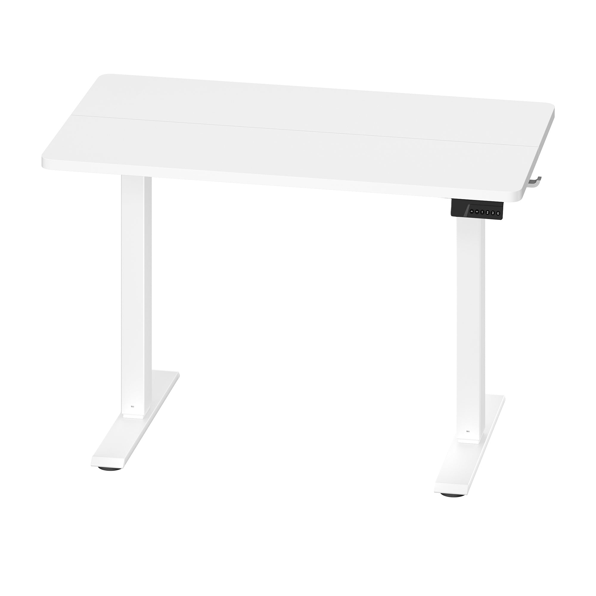 Elektrisch Zit-Sta Bureau - 80 x 50 cm - Geheugenfunctie - Wit