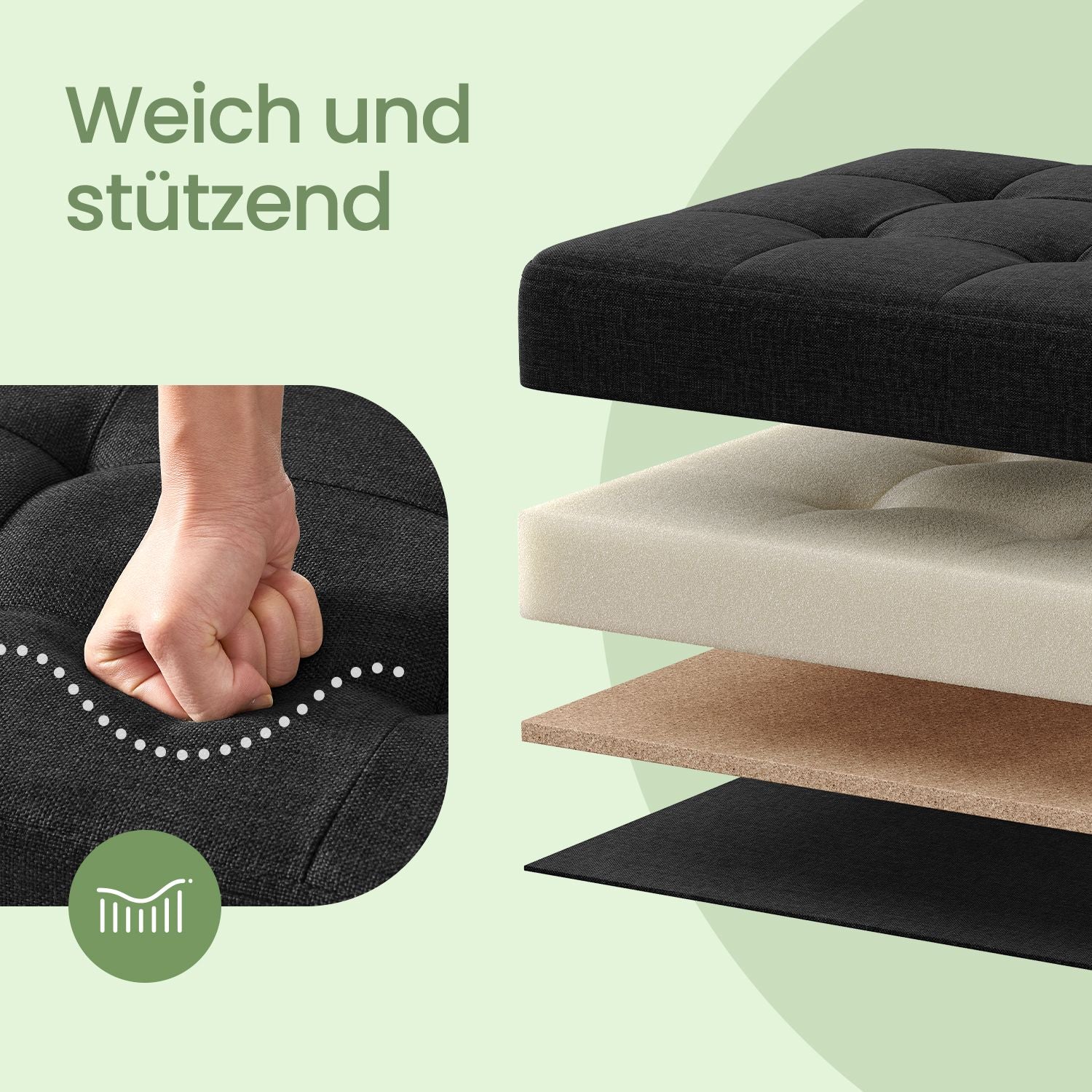 Bank met Opbergruimte – Zitkist – Opvouwbaar – Meerdere Kleuren