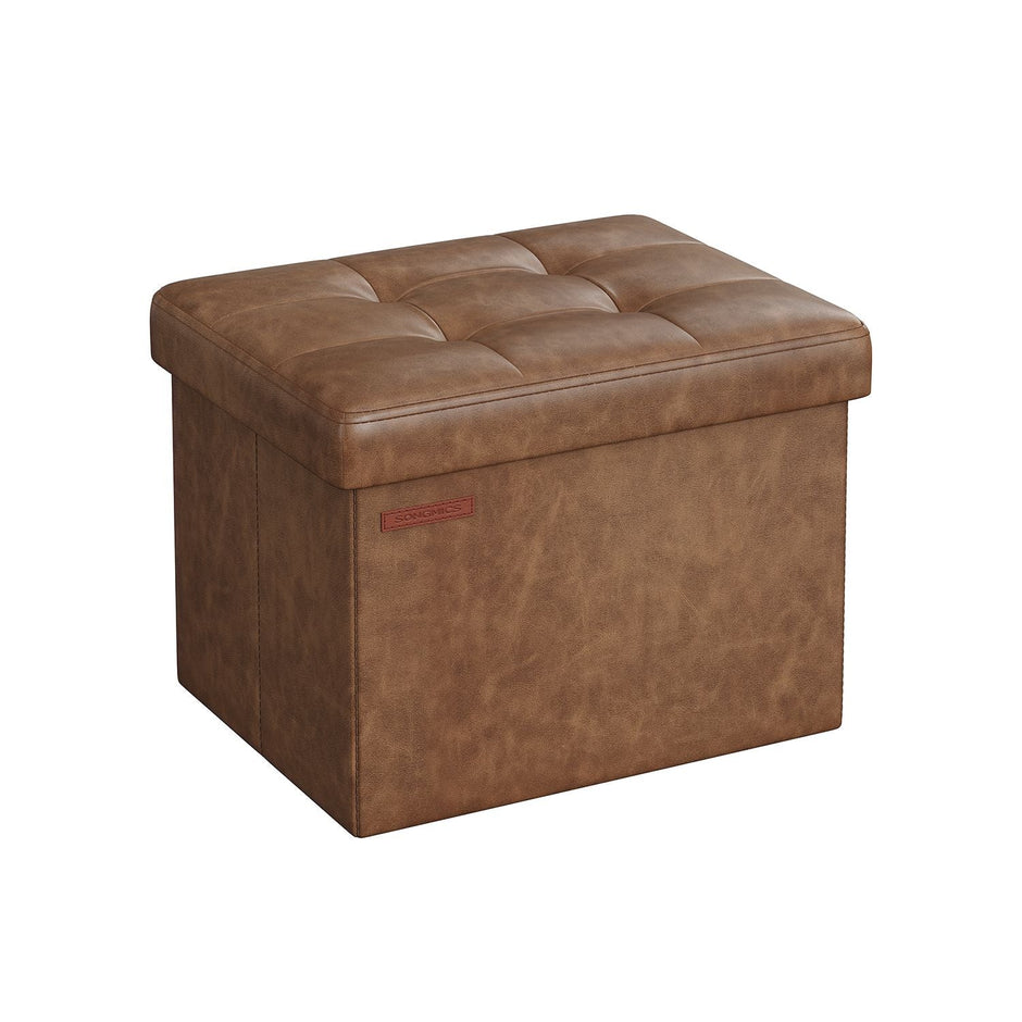 Opklapbare Bank met Opbergruimte – Compact en Stevig – Inktzwart