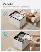 Kruk – met opbergruimte – 31 × 41 cm – tot 130 kg belastbaar