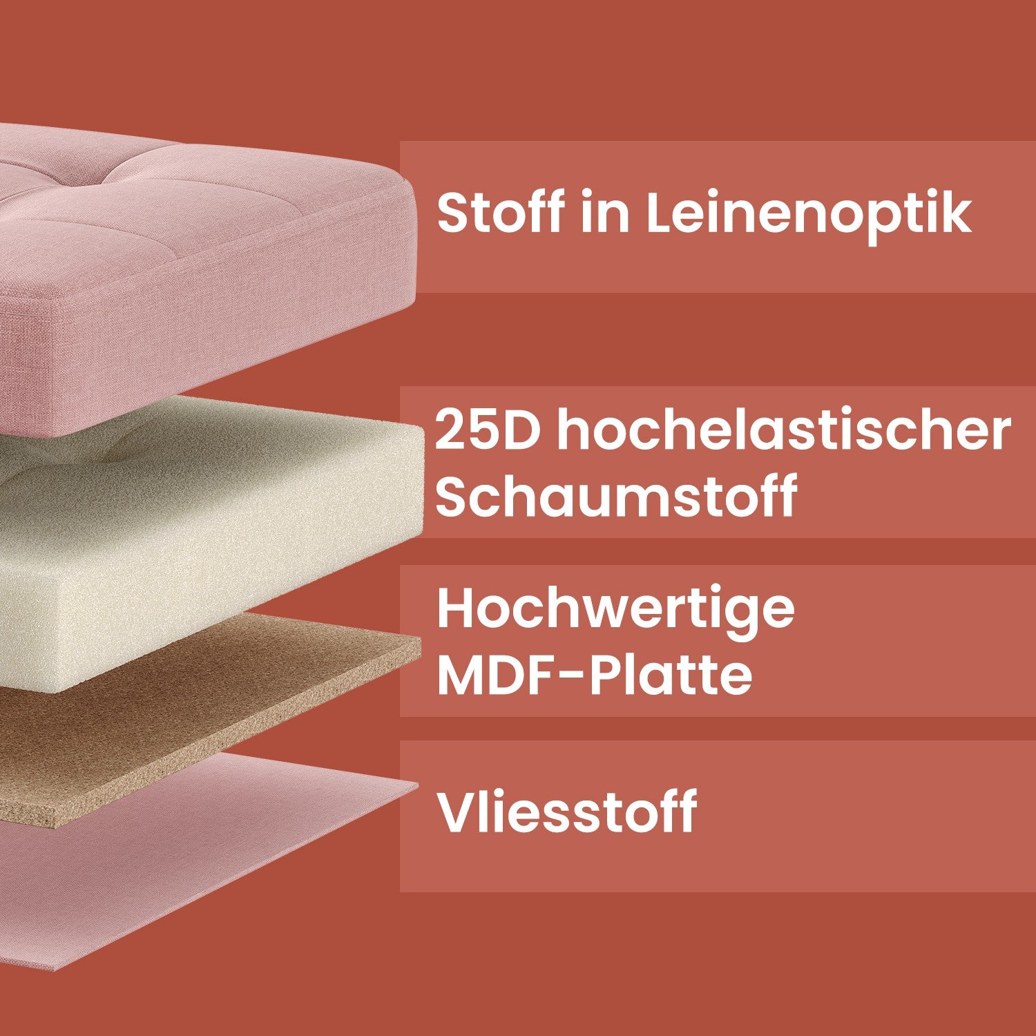 Bank met Opbergruimte – 38 x 110 x 38 cm – Zitkist – Opklapdeksel