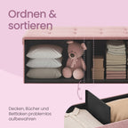 Bank met Opbergruimte – 38 x 110 x 38 cm – Zitkist – Opklapdeksel