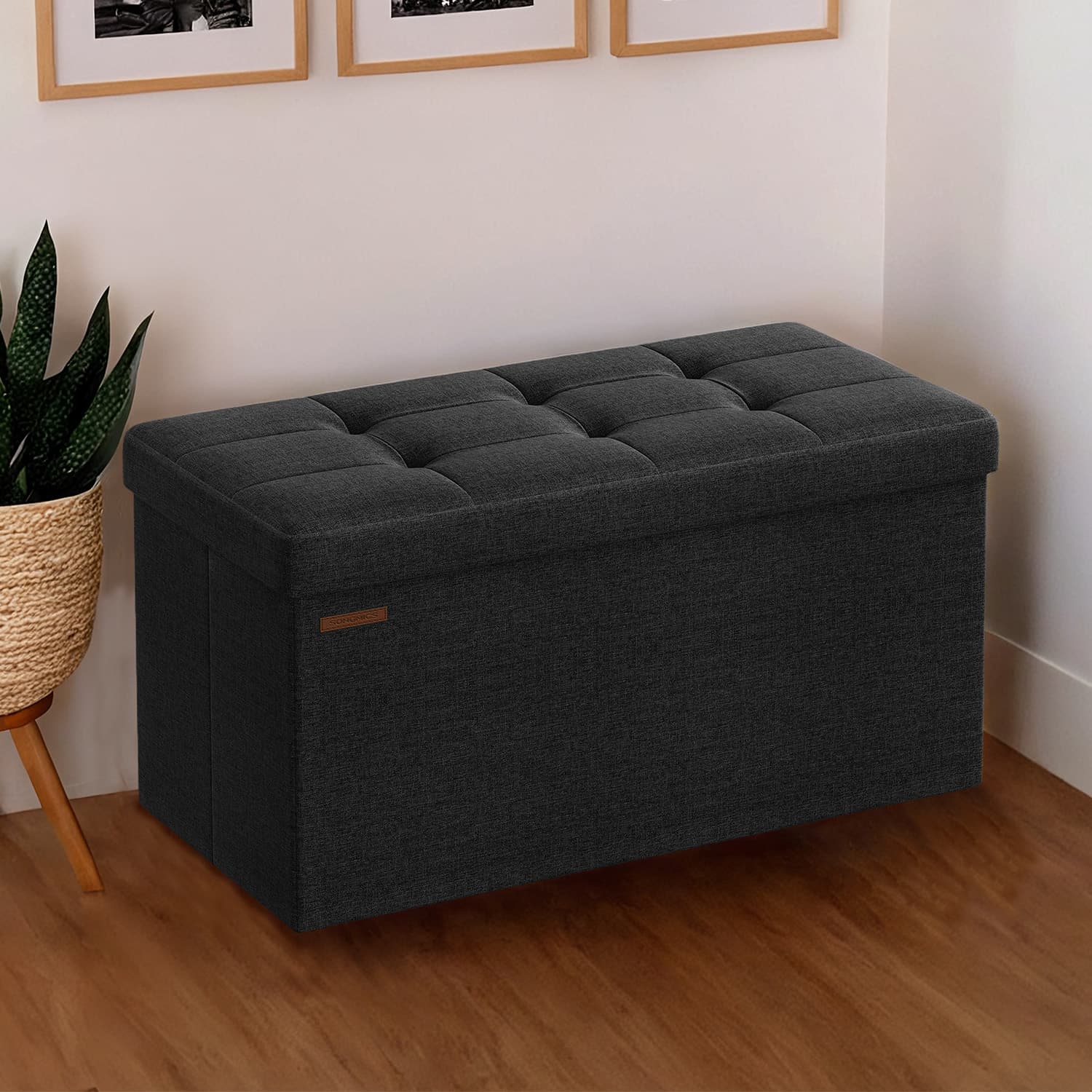 Bank met Opbergruimte – 38 x 76 x 38 cm – Zitkist – Compact Model