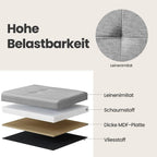 Bank – Met Opbergruimte – Opvouwbaar – Zitkist