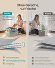 Schoenorganizer - 43 x 43 x 32 cm - tot 16 paar schoenen - verstelbare tussenschotten - duifgrijs - maximaal 18 kg per organizer