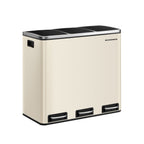 Prullenbak – 54 liter – 3 × 18 L