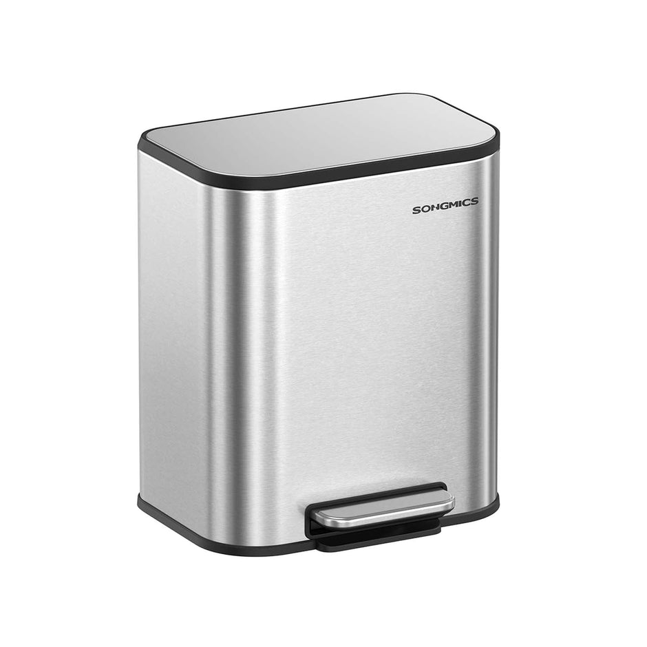 Vuilnisbak 20 Liter – Compact ontwerp – 90° openstaand deksel – Met binnenemmer