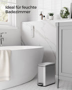 Cosmeticabak – 5 liter – Staal – Zilver