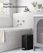 Cosmeticabak – 10 Liter – Staal – Inktzwart