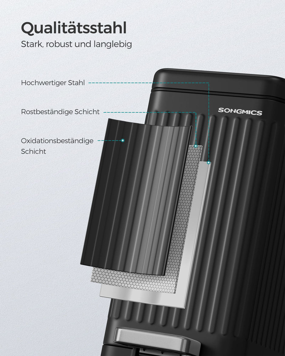 Vuilnisbak – 10 Liter – Compact formaat – Met softclose deksel