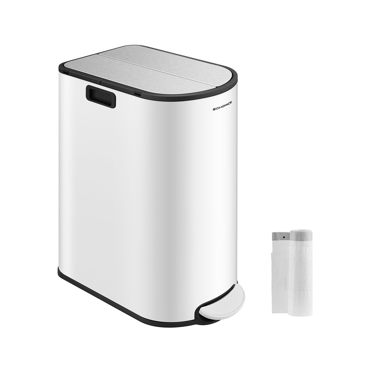 Afvalscheidingssysteem – 2 compartimenten – 30 L en 20 L