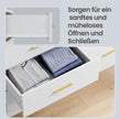 Commode - 6 Lades - Ledverlichting - Met Oplaadstation - Wit