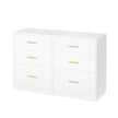 Commode - 6 Lades - Modern - 119 cm Breed - Wit