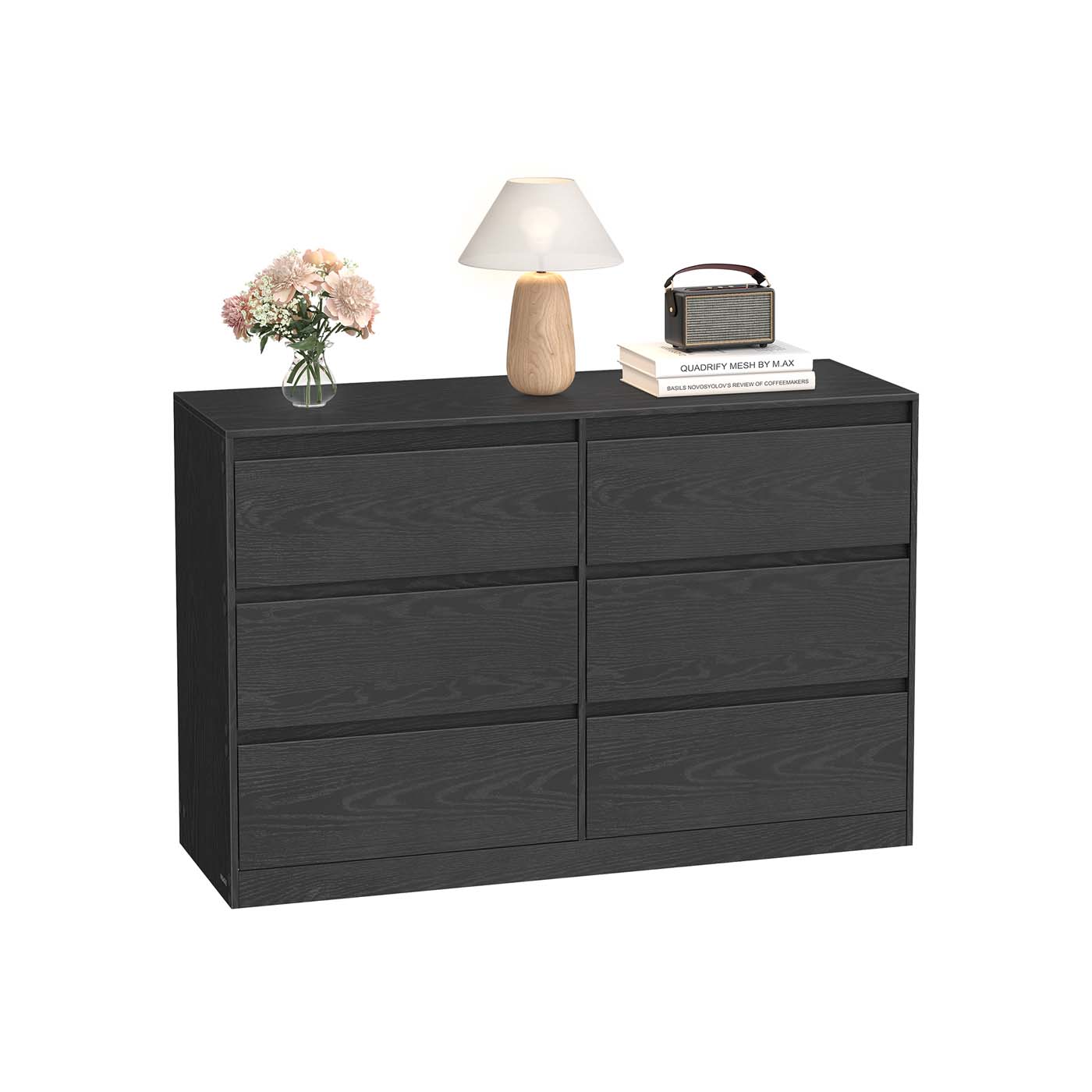 Slaapkamerkast – 6 Lades – Hout – Slaapkamer