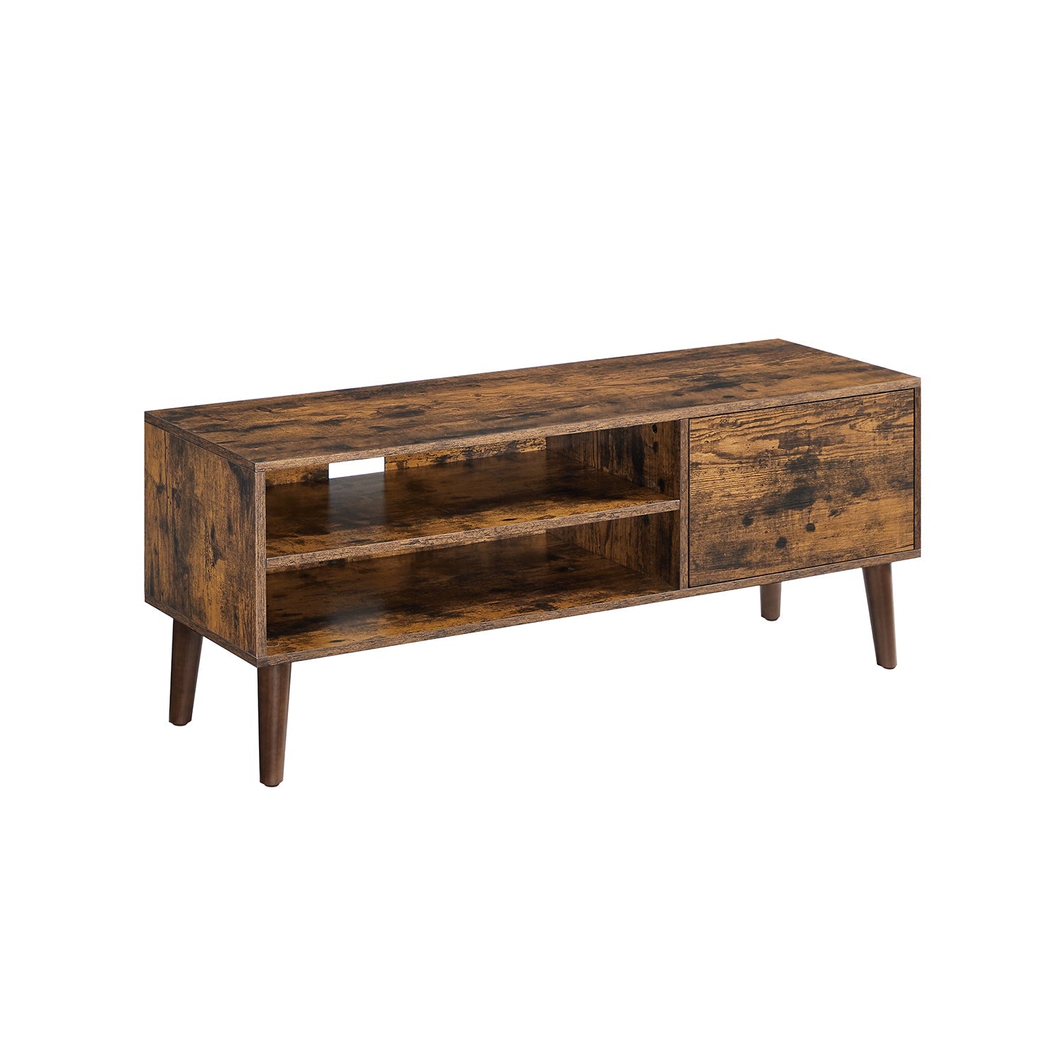 TV-meubel – 1 deur – 40 x 120 x 49 cm – wit