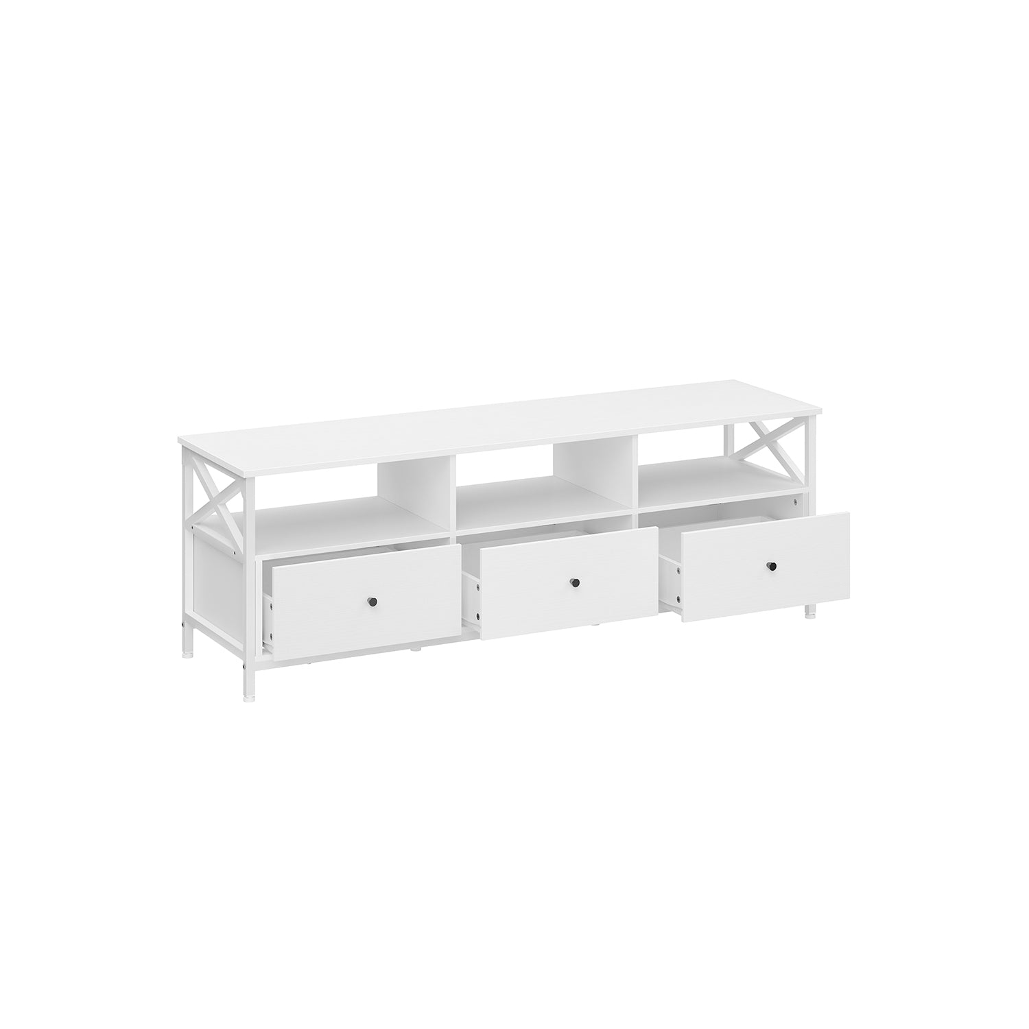 TV-meubel - Salontafel - Met 3 lades - Industrieel design