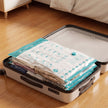 Vacuümzakken - Set van 6 - 70 x 50 cm - Herbruikbaar - Transparant