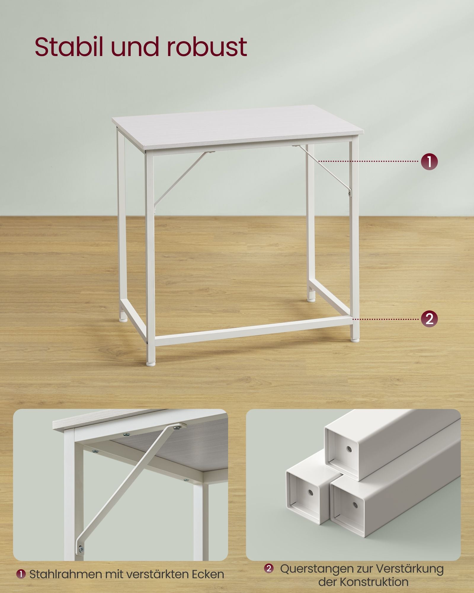 Bureau – industrieel design – greige-zwart