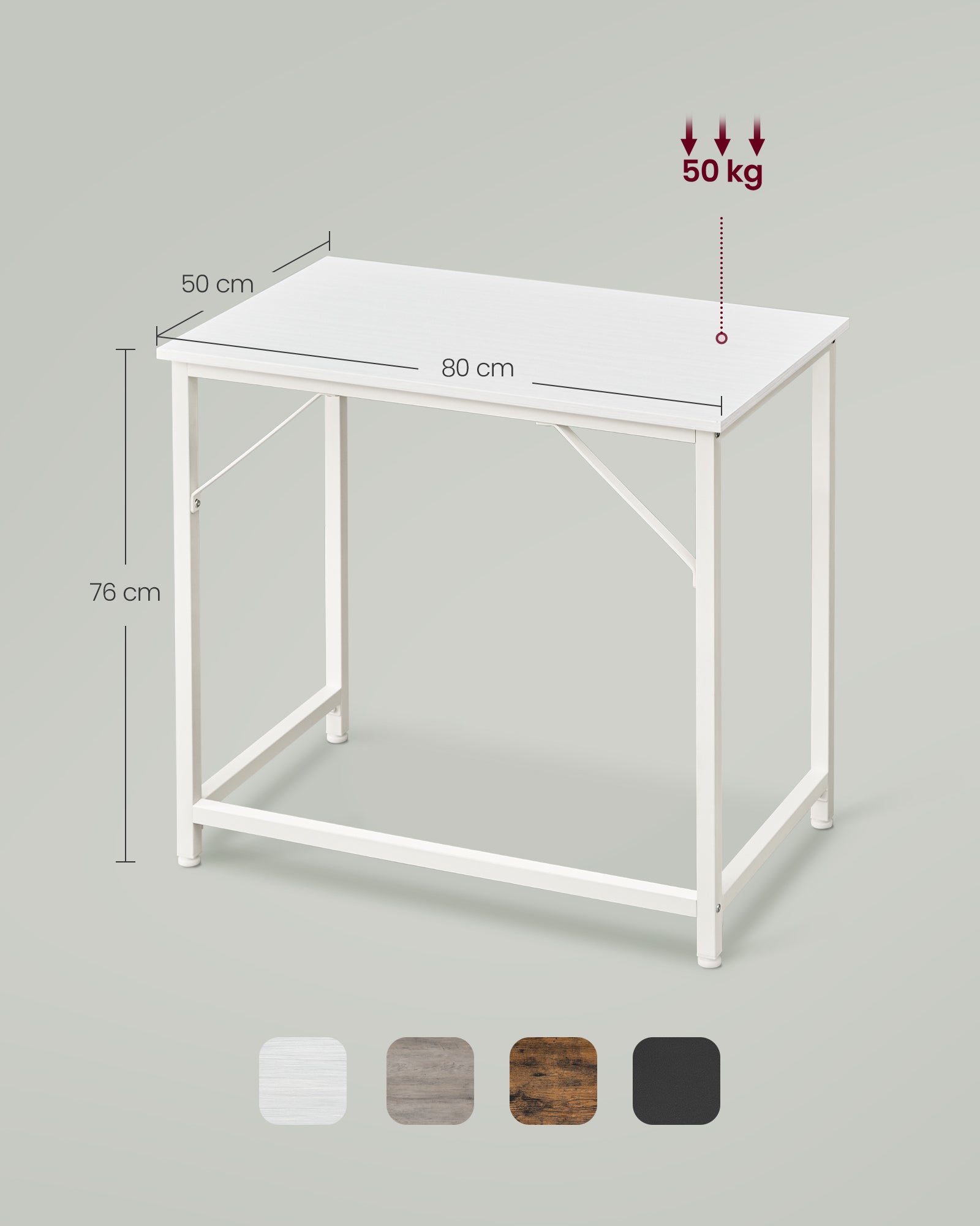 Bureau – industrieel design – greige-zwart