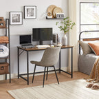 Bureau - Computertafel - Kantoorbureau - Pc-tafel - Vintage bruin / Zwart