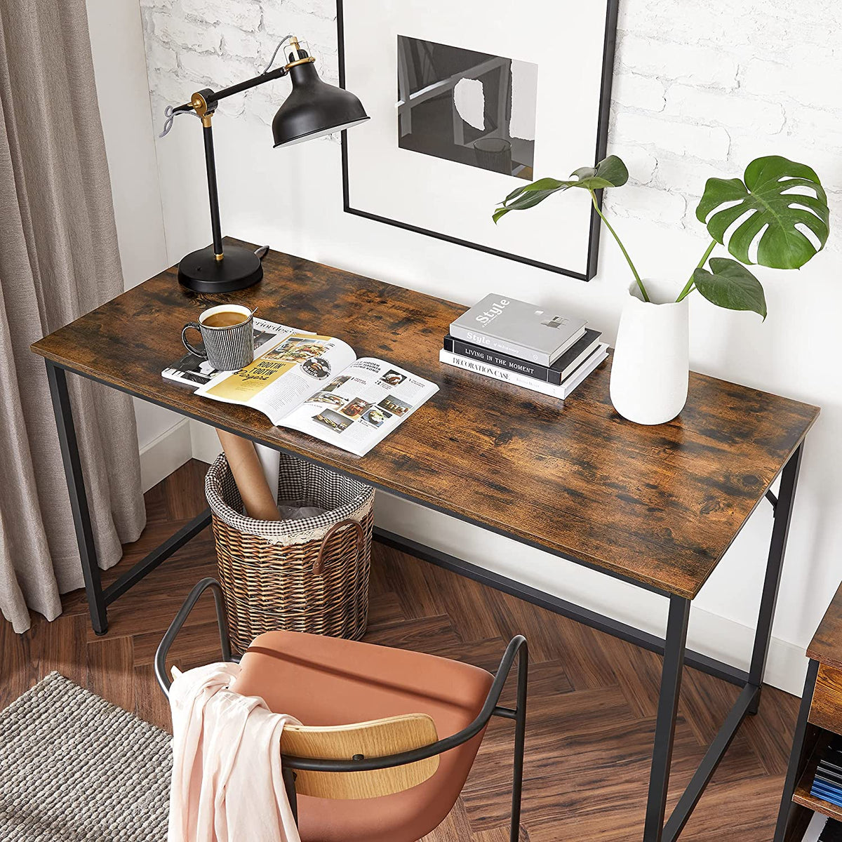 Writing Desk - Particleboard and Steel