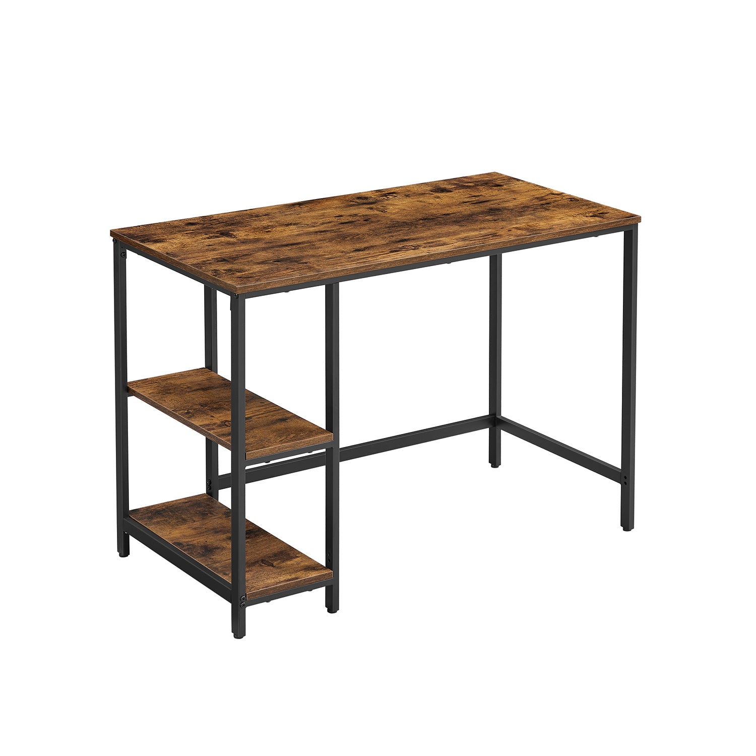 Bureau – industrieel look – met 2 planken