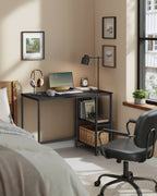 Bureau – met 2 planken – esdoornwit