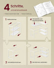 Hoekbureau - 110 x 80 x 76 cm - in hoogte verstelbare plank - esdoornwit - 50 kg maximaal draagvermogen tafelblad - 15 kg maximaal draagvermogen plank