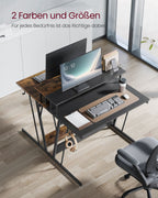 Bureau Met Stekkerdoos 60 X 120 X 76 Cm Roetzwart
