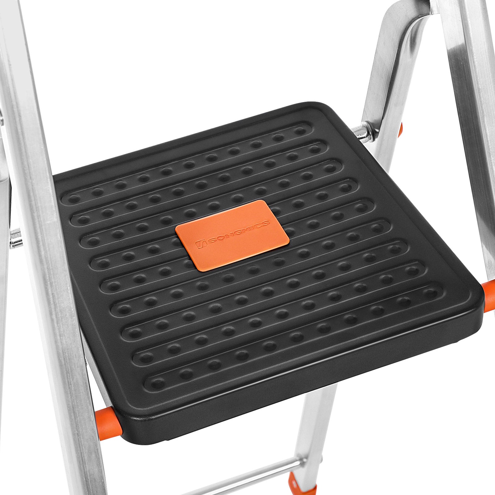 Ladder - Aluminium ladder - 12 cm brede treden - Opvouwbaar - Antislip - Tot 150 kg