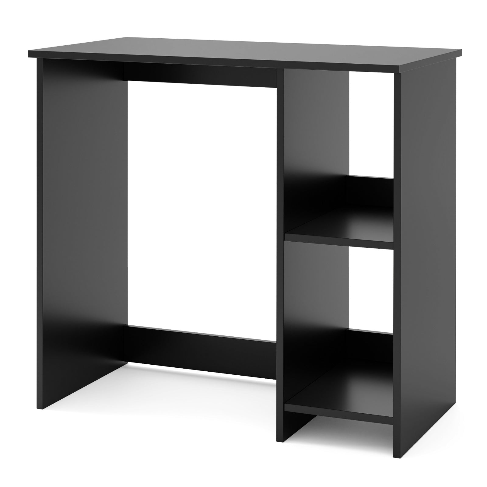 Litet – skrivbord med fack, datorbord, kontorsbord, PC – 2 80 x 40 x 74 cm